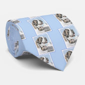 Saint Bernard Painting - Cute Original Dog Art Stropdas (Opgerold)