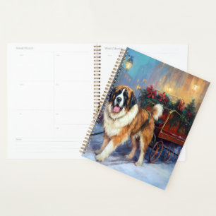 Saint-Bernard période de fêtes de Noël