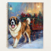 Saint-Bernard période de fêtes de Noël (Devant)