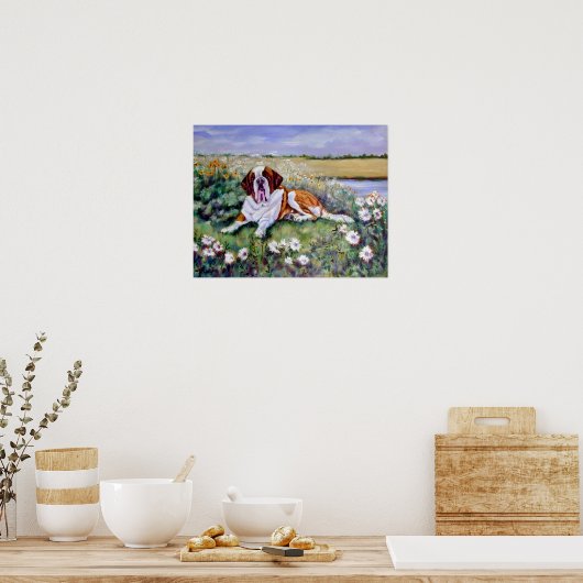 Saint Bernard Print (Keuken)