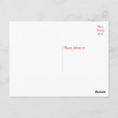 Saint Bernard Puppy Dog Blank Briefkaart (Achterkant)