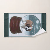 Saint Bernard Puppy Noël (Serviette à main)
