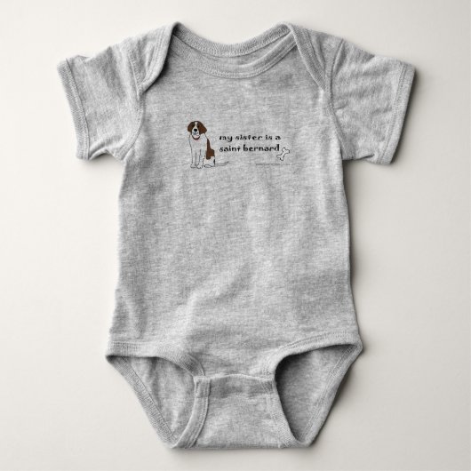 saint bernard romper (Voorkant)