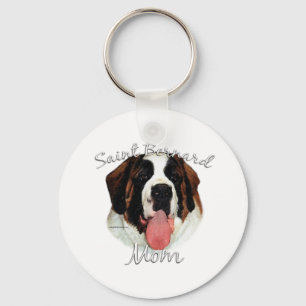 Saint Bernard (ruw) mam 2 Sleutelhanger