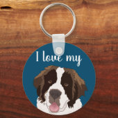  Saint Bernard Sleutelhanger (Voorkant)