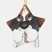 Saint Bernard Star Ornament (Links)