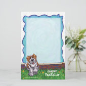 Saint Bernard Stationery Briefpapier (Staand voorkant)