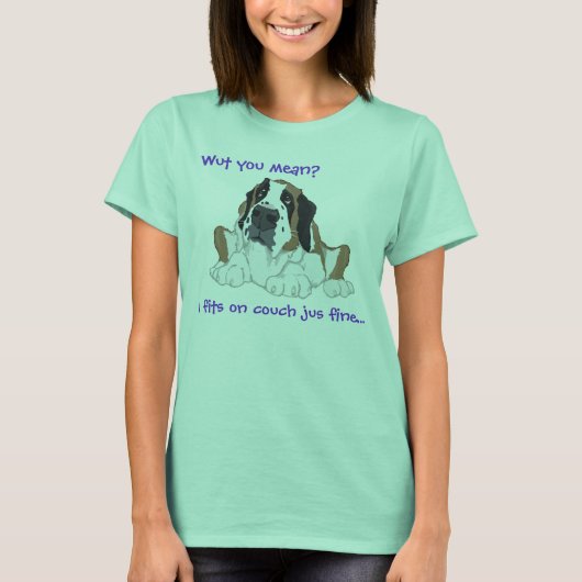 Saint Bernard T-shirt (Voorkant)