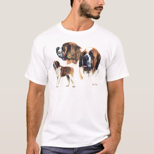 Saint Bernard T-shirt (Voorkant)