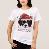 Saint Bernard  Tri-Blend Shirt (Voorkant)