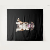 Saint Bernard Wandkleed (Voorkant (horizontaal))