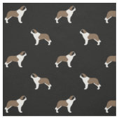 Saint Bernards Hondenras Patterned Stof (Swatch)