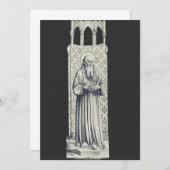 Saint Bonaventure Seraphic Doctor Kaart (Voorkant / Achterkant)