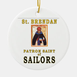 SAINT BRENDON KERAMISCH ORNAMENT