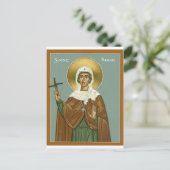 Saint-Brigid d'Irlande - Carte postale (Debout devant)