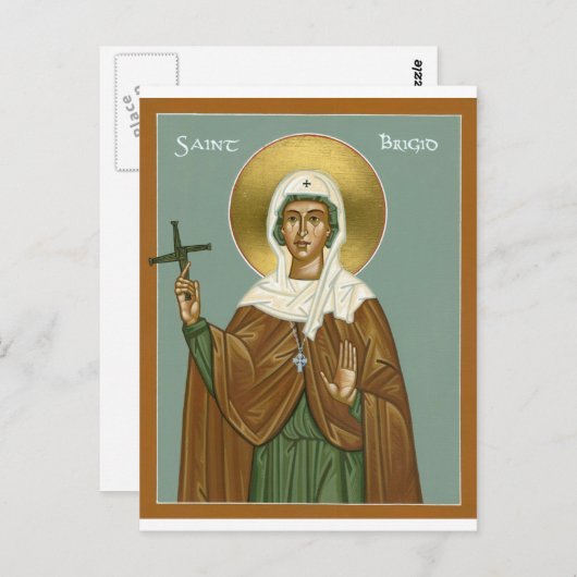 Saint-Brigid d'Irlande - Carte postale (Devant / Derrière)