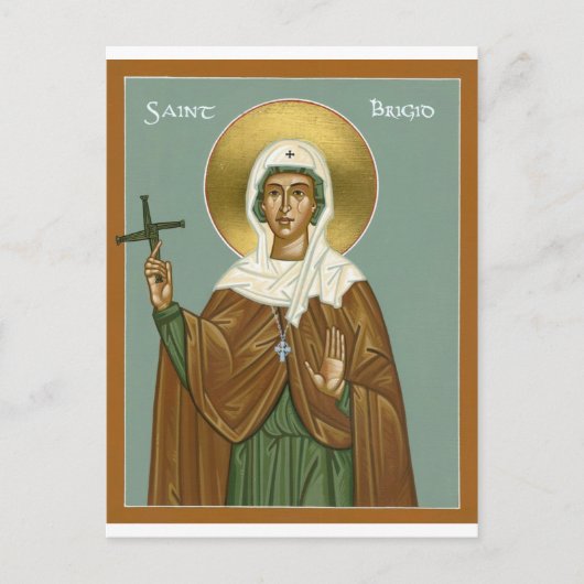 Saint-Brigid d'Irlande - Carte postale (Devant)
