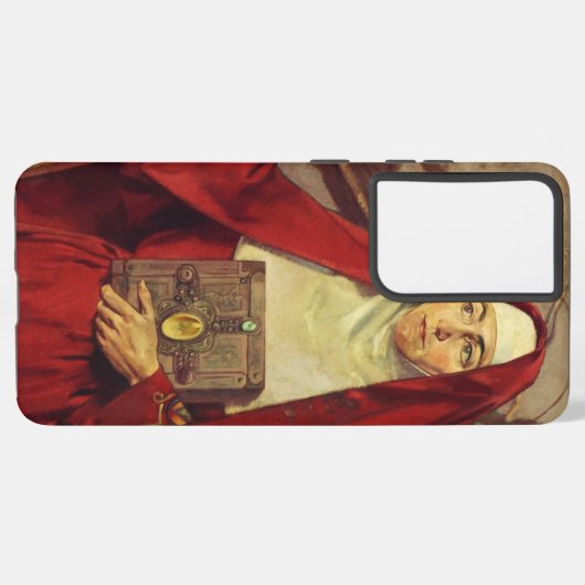 Saint Brigid of Ireland Samsung Galaxy Hoesje (Linkerkant)