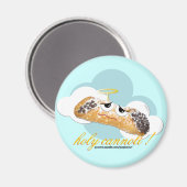 'saint cannoli ! ' humoristique magnet parodique (Recto/Verso)