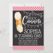 Saint Cannoli| Invitation d'anniversaire (Devant)