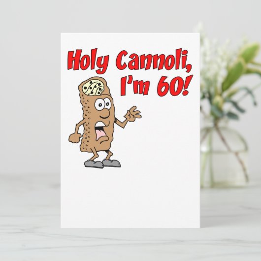 Saint Cannoli j'ai 60 Invitations (Debout devant)