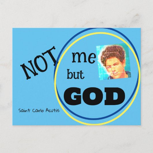 Saint Carlo Acutis Briefkaart (Voorkant)