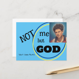 Saint Carlo Acutis Briefkaart