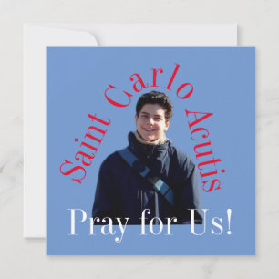 Saint Carlo Acutis Kaart