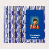 Saint Carlo Acutis Prayer Card  Kaart (Buitenkant ongevouwen)
