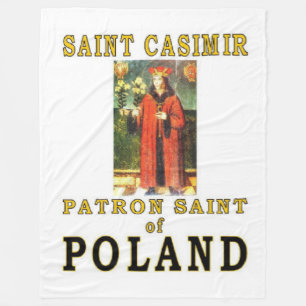 SAINT CASIMIR FLEECE DEKEN