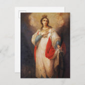 Saint Catherine Briefkaart (Voorkant / Achterkant)