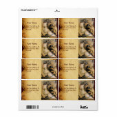 Saint Catherine of Alexandria Etiket (Full Sheet)