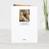 Saint Catherine of Alexandria Feestdagen Kaart (Achterkant)