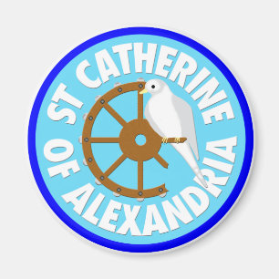 Saint Catherine of Alexandria Magneet
