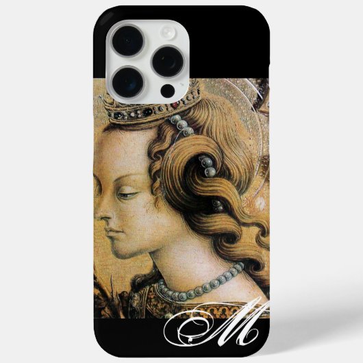 Saint Catherine of Alexandria Monogram Case-Mate iPhone Case (Achterkant)