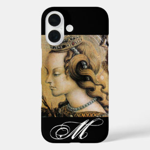 Saint Catherine of Alexandria Monogram iPhone 16 Hoesje