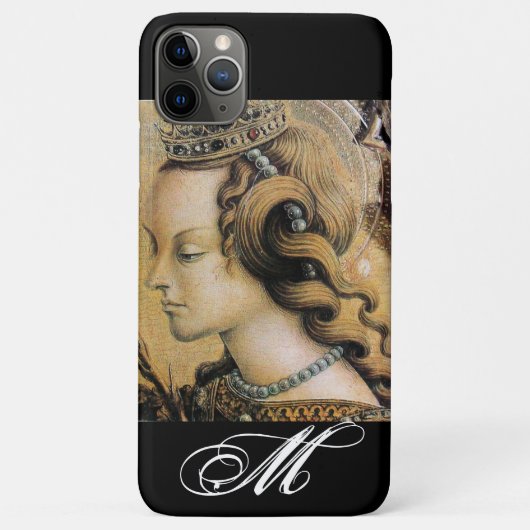 Saint Catherine of Alexandria Monogram Case-Mate iPhone Case (Achterkant)