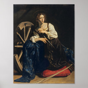 Saint Catherine of Alexandria Poster