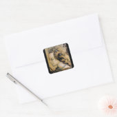 Saint Catherine of Alexandria Vierkante Sticker (Envelop)