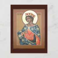 Saint Catherine Prayer Card