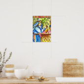 Saint Catherine Siena Poster (Keuken)