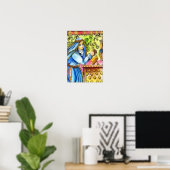 Saint Catherine Siena Poster (Thuiskantoor)