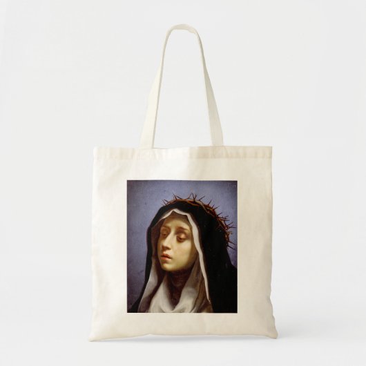 Saint Catherine Siena Tote Bag (Voorkant)