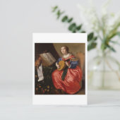 Saint Cecilia Briefkaart (Staand voorkant)