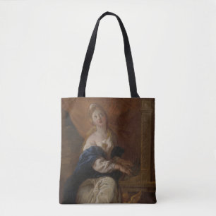 Saint Cecilia   c.1700 (olie op papier) Draagtas