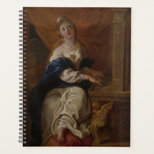 Saint Cecilia | c.1700 (Pétrole sur papier) (Devant)
