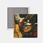 Saint Cecilia en de Engel door Carlo Saraceni Magneet (Voorkant / Achterkant)