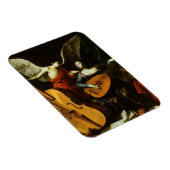 Saint Cecilia en de Engel door Carlo Saraceni Magneet (Rechterzijde)