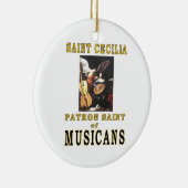 SAINT CECILIA KERAMISCH ORNAMENT (Rechts)