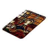 Saint Cecilia Patron Saint of Music Glas in lood Magneet (Linkerzijde)